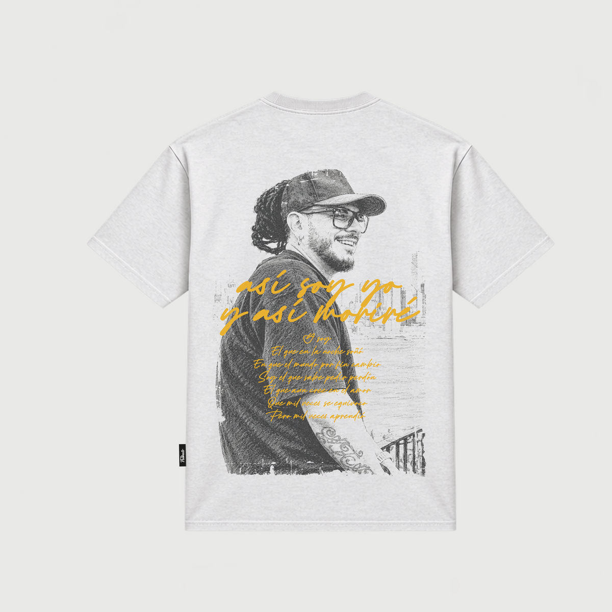 CAMISETA "ASI SOY YO" - AFAZ NATURAL / TRIBUTO