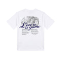 CAMISETA HOMBRE LOVE IS A GAME BLANCO