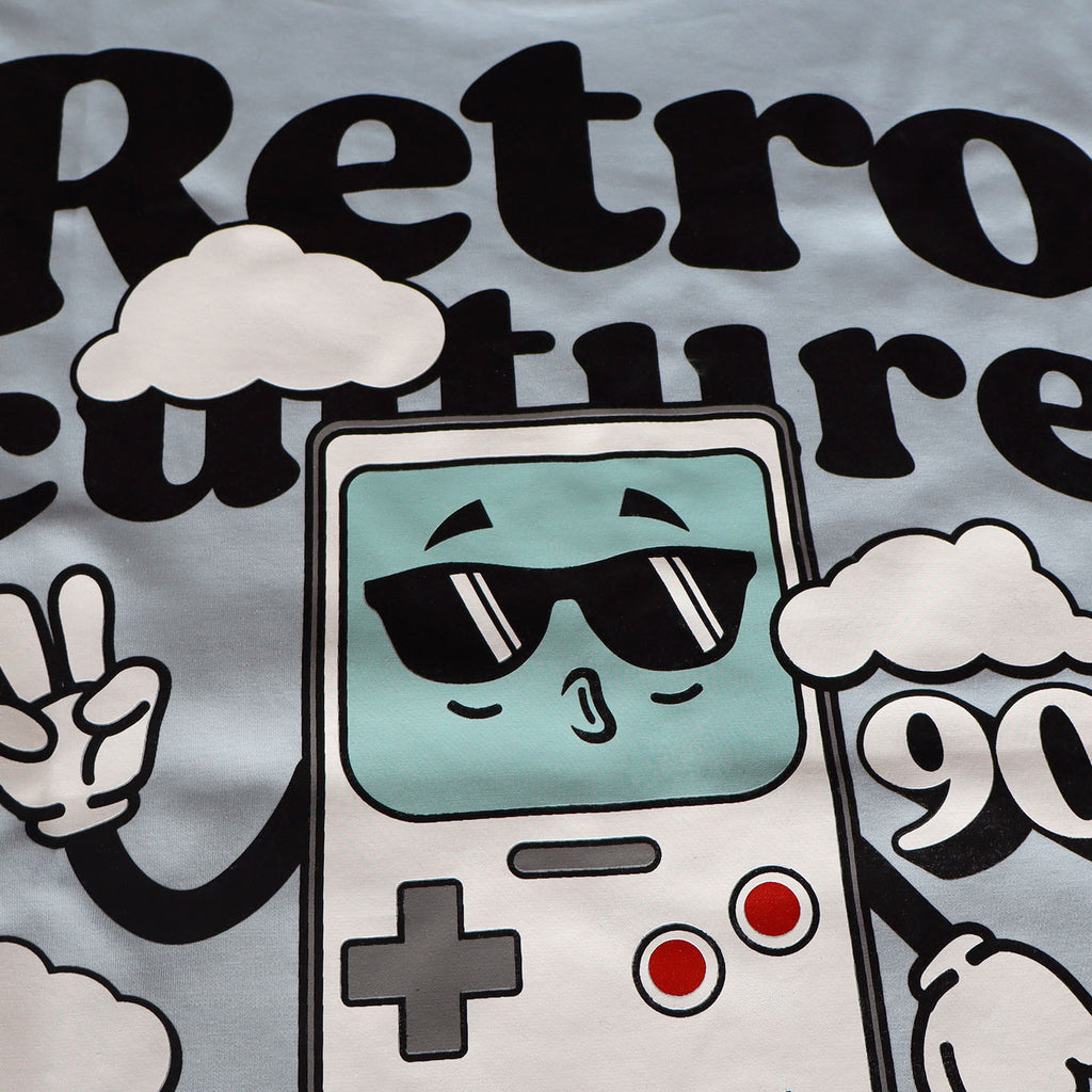 CAMISETA HOMBRE RETRO CULTURE AZUL