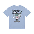 CAMISETA HOMBRE RETRO CULTURE AZUL
