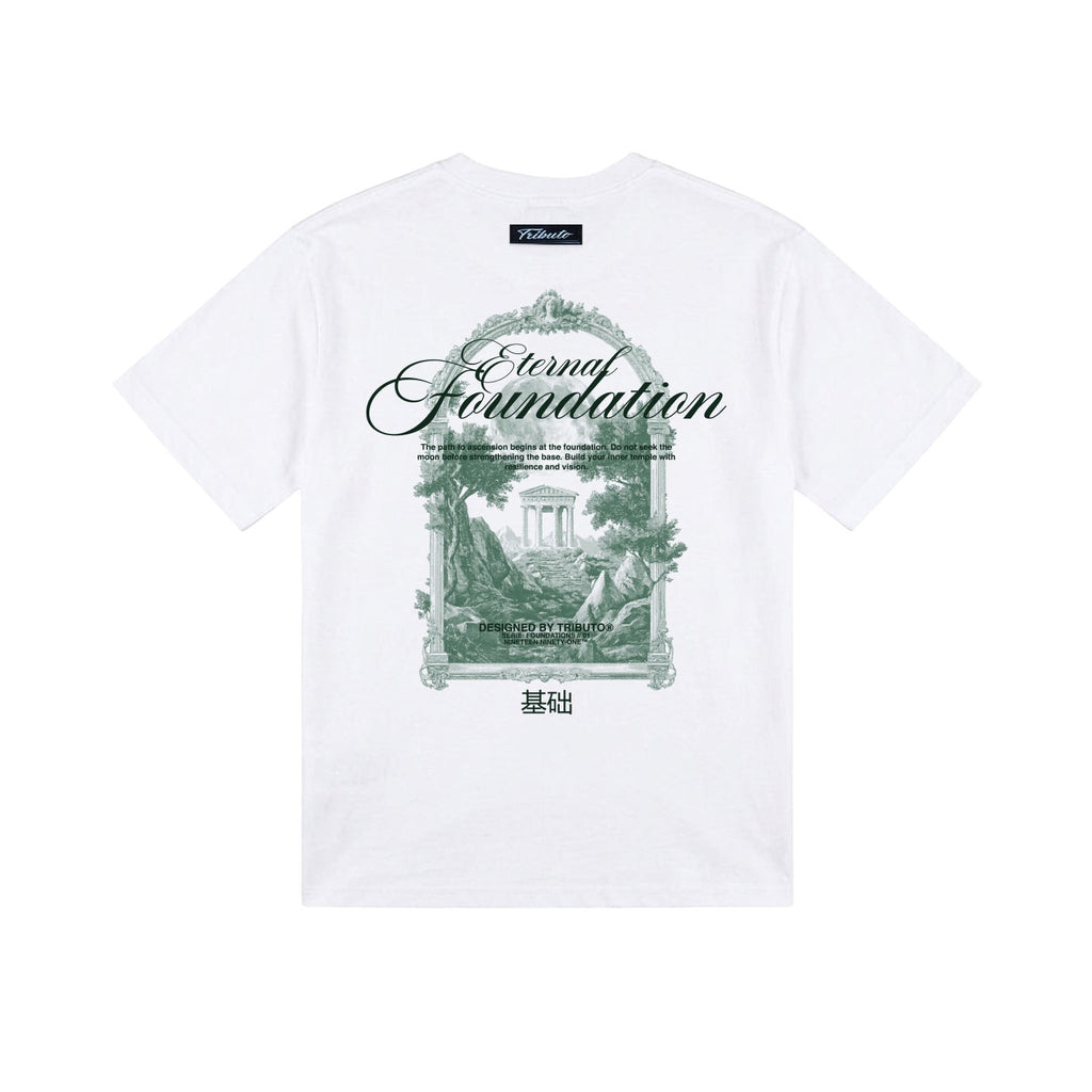 CAMISETA HOMBRE ETERNAL FOUNDATION BLANCA