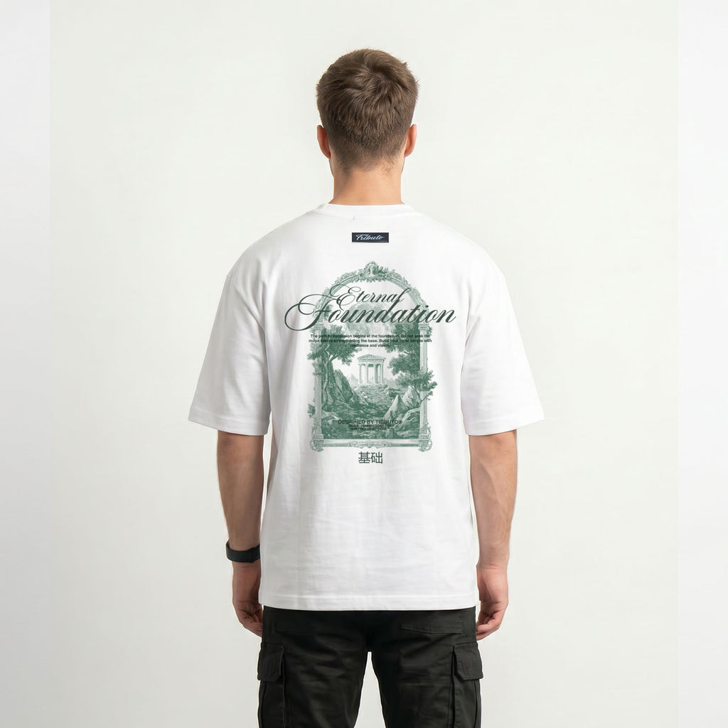 CAMISETA HOMBRE ETERNAL FOUNDATION BLANCA