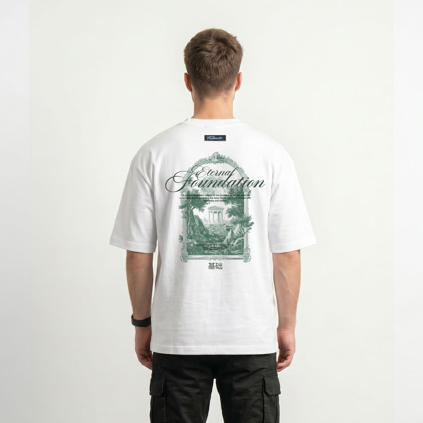 CAMISETA HOMBRE ETERNAL FOUNDATION BLANCA