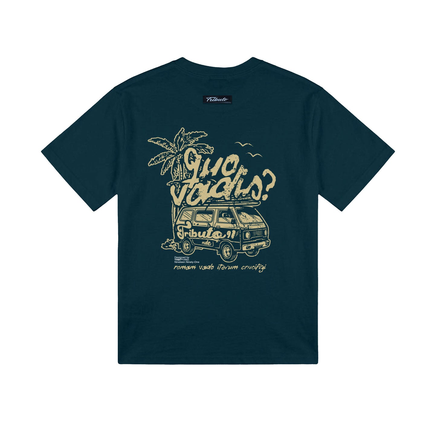 CAMISETA HOMBRE QUO VADIS? PETROLEO