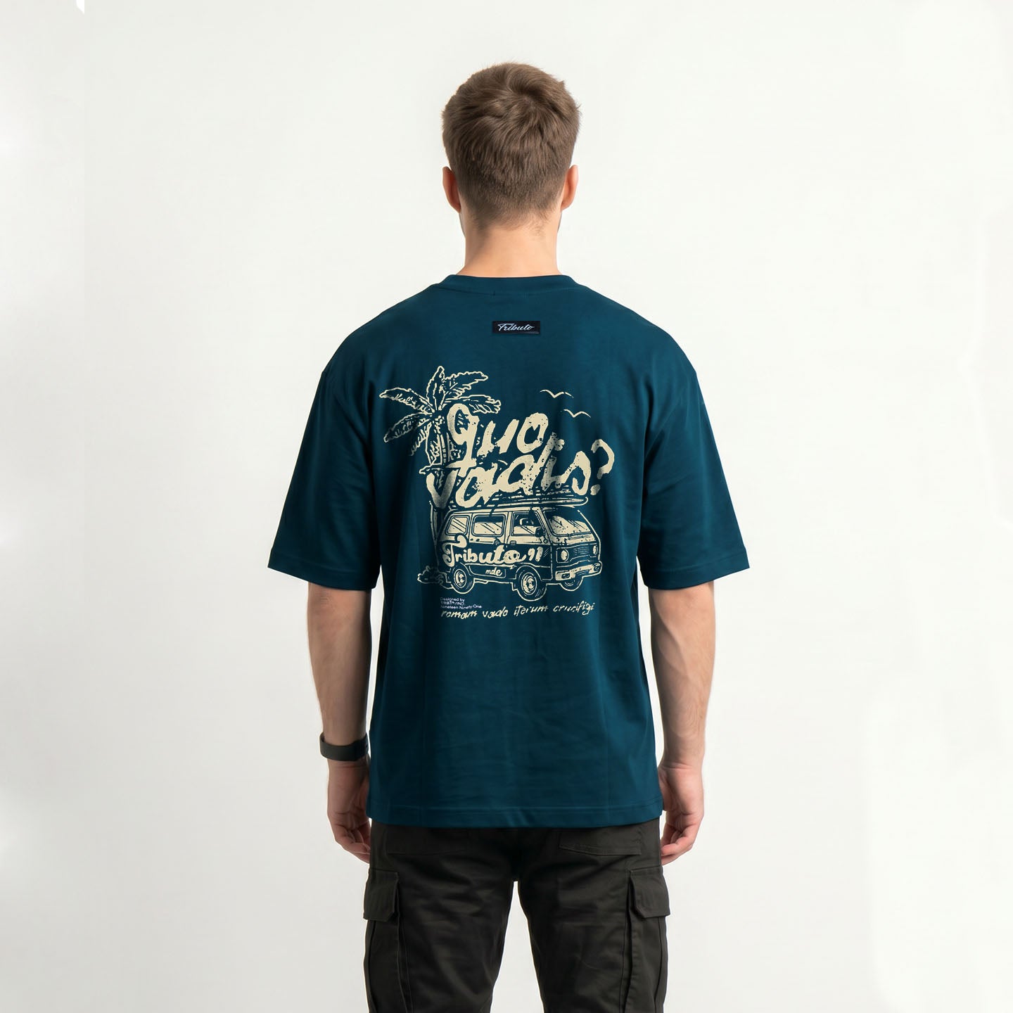 CAMISETA HOMBRE QUO VADIS? PETROLEO