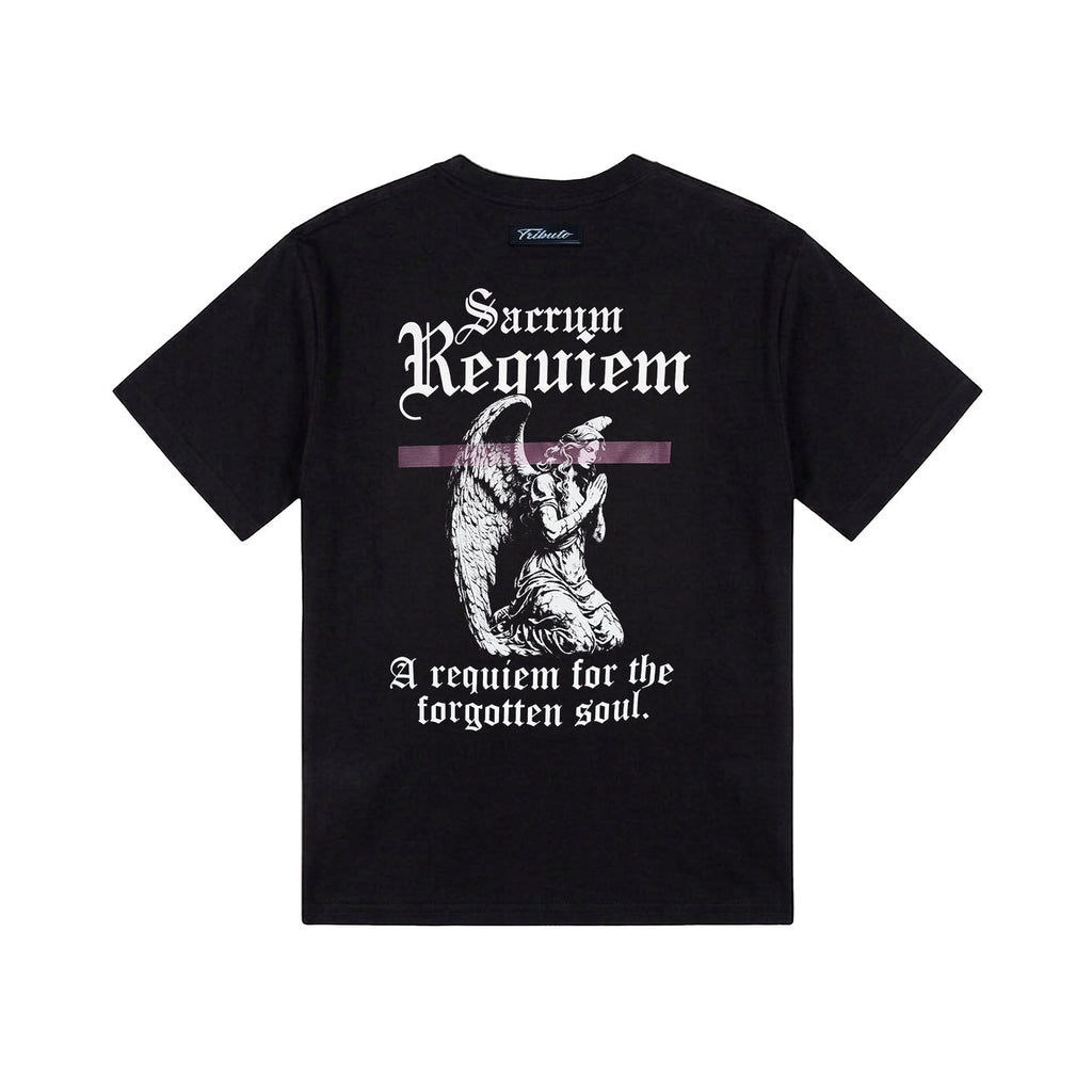 CAMISETA HOMBRE SACRUM REQUIEM NEGRO