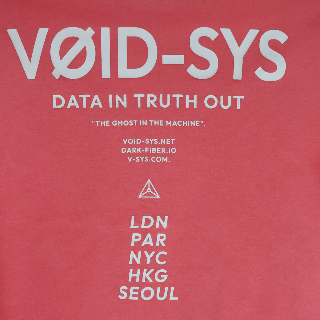 CAMISETA HOMBRE  VOID SYS ROSA